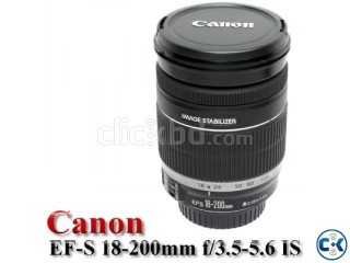 Canon EFS 18-200mm