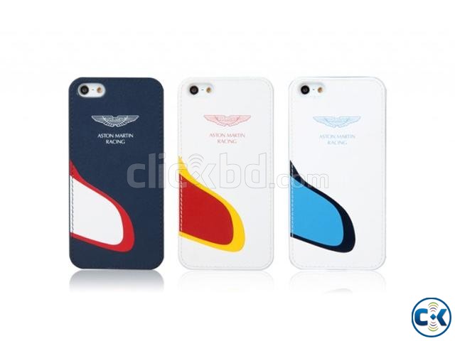 Aston Martin Racing original Leather Phone Cases for IPhone large image 0