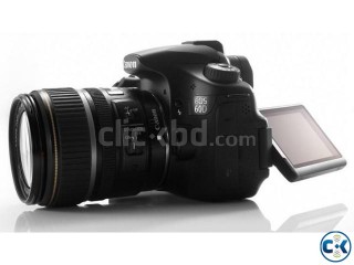 Canon EOS 60D with EF-S 18-55mm f 3.5-5.6 IS Lens