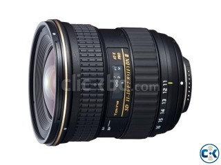 Tokina 11-16 f 2.8 for Nikon Mount.