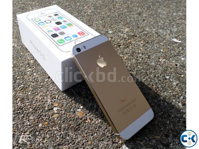 Apple iphone 5s Golden 16 GB full Box large image 0