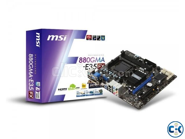 MSI 880GMA-E35 FX AMD Motherboard 4000TK large image 0