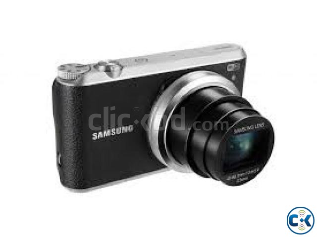 Samsung Smart Camera WB350F White Leatherette-coat large image 0