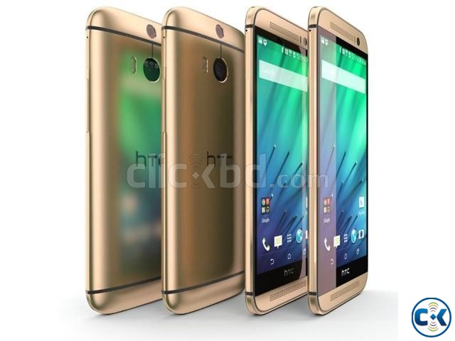 Htc one m 8 Gold Brand new At Boshundhara city large image 0