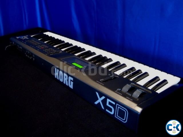 NEW KORG X5D KEYBOARD WTITH FLIGHT CASE OR STAND large image 0