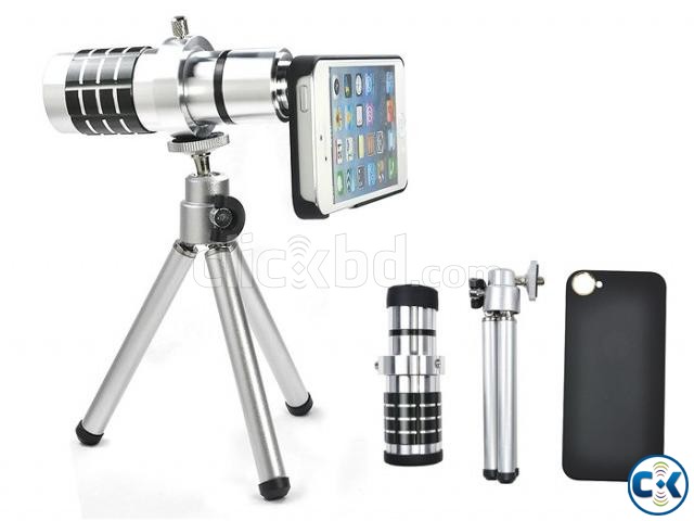 12X Mobile Phone Telephoto Lens intact large image 0