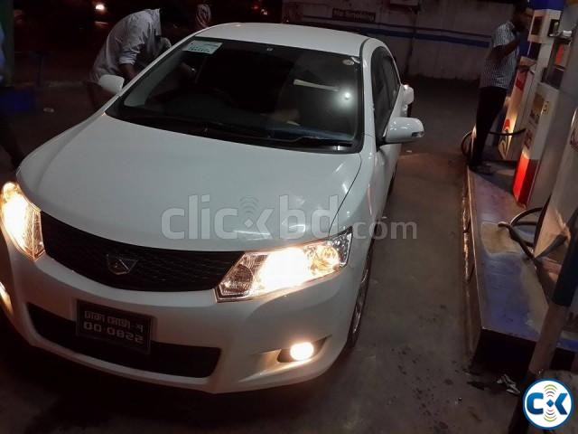 Toyota Allion 2009 WHITE large image 0