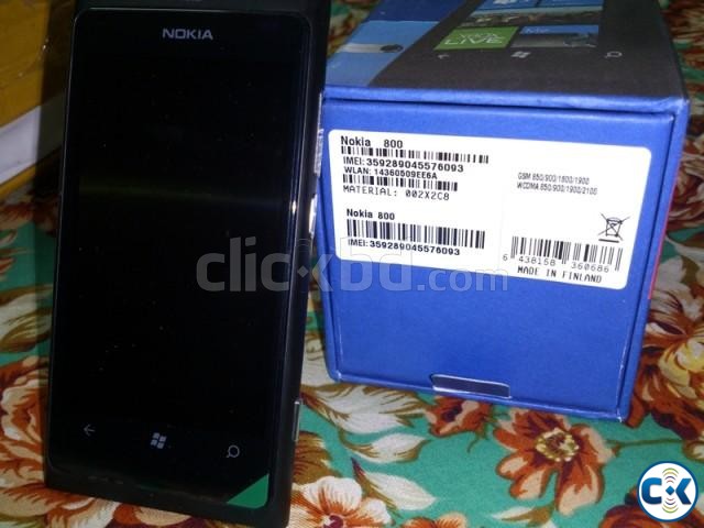 Nokia Lumia 800 Brand new Intact large image 0