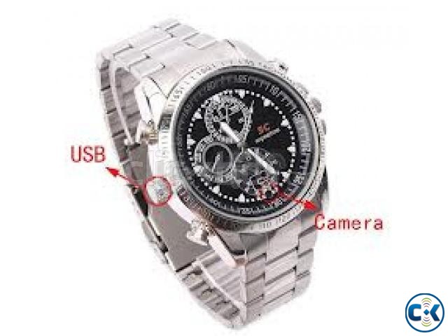 spy Hand VIDEO WATCH-8GB For Hidden Camera large image 0