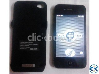 iPhone 4 16 GB Factory Unlocked with Battery Case