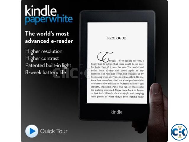 Kindle Paperwhite 6 High Resolution Display 300 ppi with large image 0