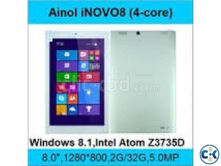 Ainol Inovo8 Windows 8.1 Quad Core 2GB RAM Tablet PC Intact