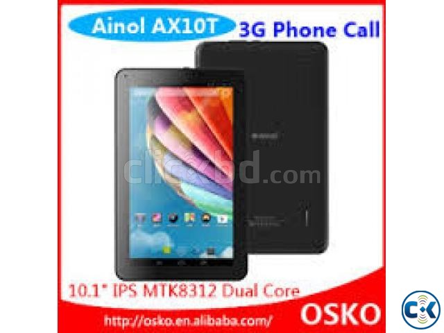 HD Display SIM Use Video Calling Ainol 10.1 Tablet pc New large image 0