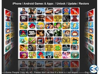 iPhone Games HD Unlock Jailbreak iTune account 