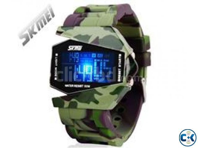 ARMY SKMEI LED watch large image 0