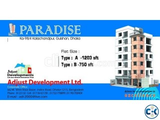 1250 sft Flat In Kalachandpur Gulshan-2