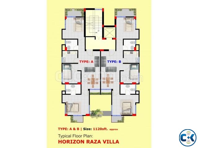 Luxury flat at Kallyanpur Dhaka large image 0