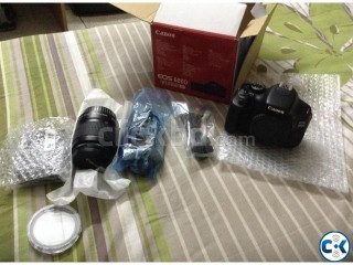 Canon EOS 600D with lens brand new