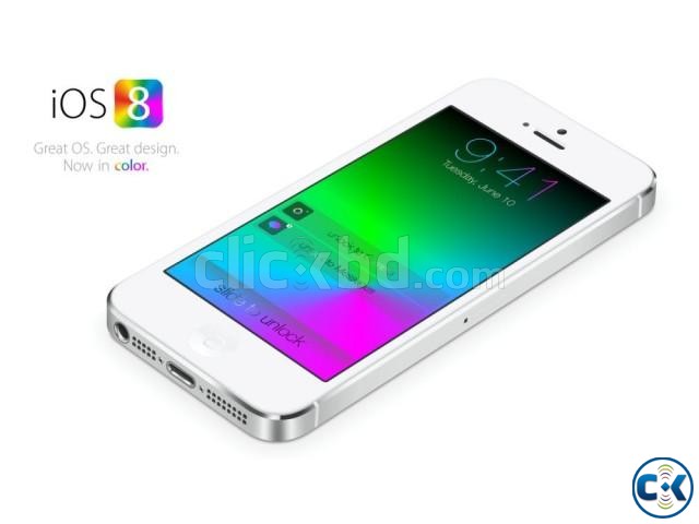 Iphone 5 white 16gb factory unlock running ios 8 large image 0