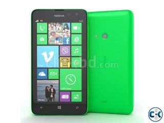 Brand new NOKIA LUMIA 625 black green intact box from uk