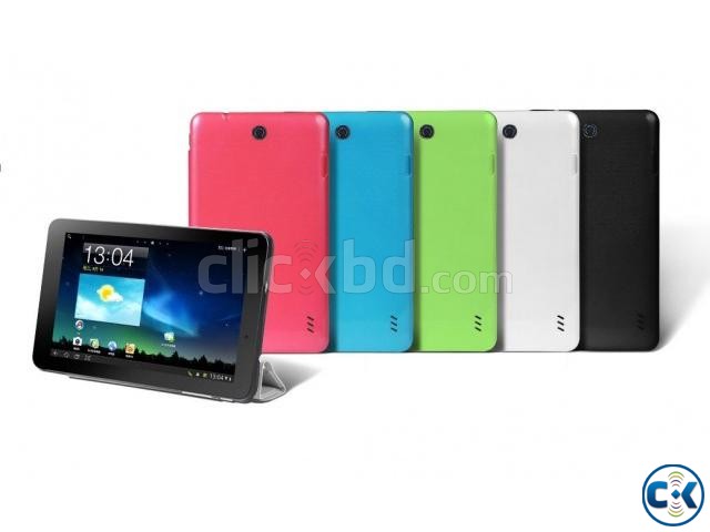 Dual SIM Use Hts 200A Tablet pc Stylist Slim Free Flip cover large image 0