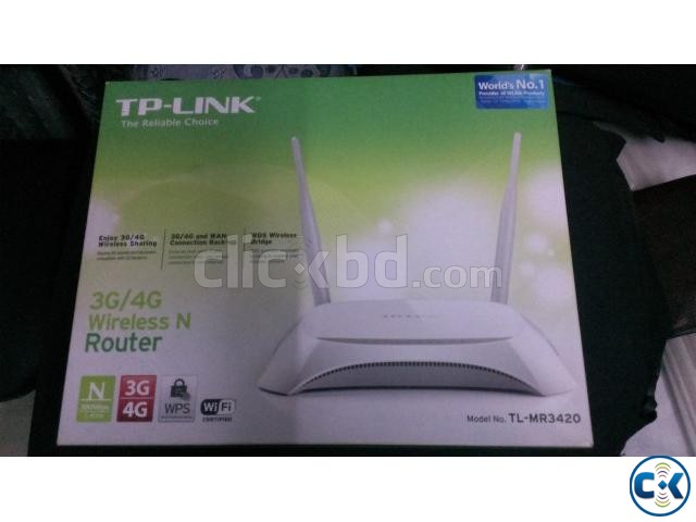 TP-Link 3G 4G wireless N Router large image 0