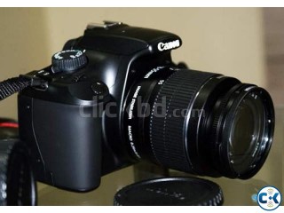 Canon 1100D with 1855mm lens