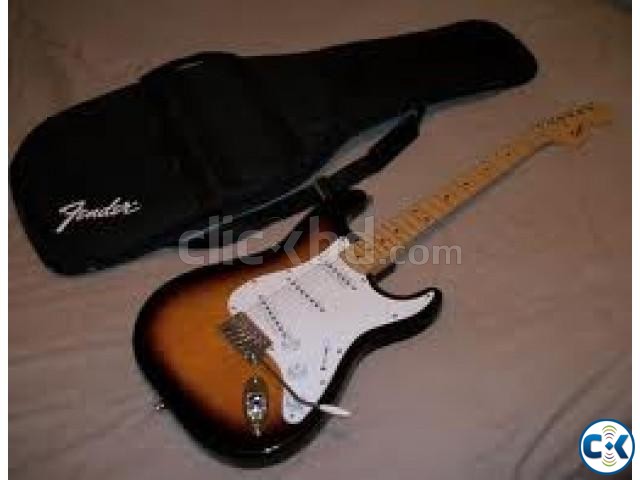 Fender The Squier Stratocaster Sunburst Zoom 505 large image 0