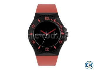 FASTRACK RED BLUE SWAPPABLE WATCH