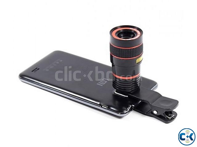 Universal 8X Zoom Mobile Phone Telescope Lens large image 0