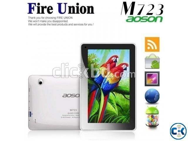 Aoson M723 Quad Core Tab Android 4.1 1080pixel supports  large image 0