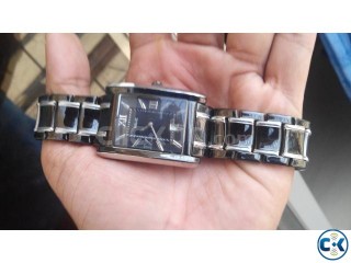 RELIC Brand Wrist Watch Black Chain 