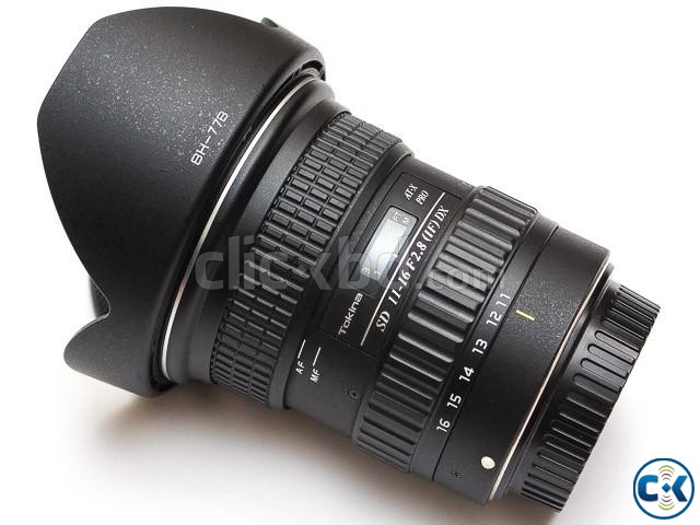 Tokina 11-16 f2.8 ultrawide lens for Canon large image 0