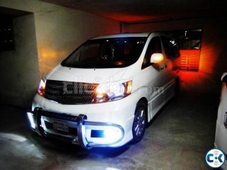 ALPHARD G Pearl White Body Kit