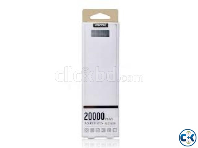 Remax Proda Dual USB Mobile Power Bank 20000mAh With LED DIS large image 0