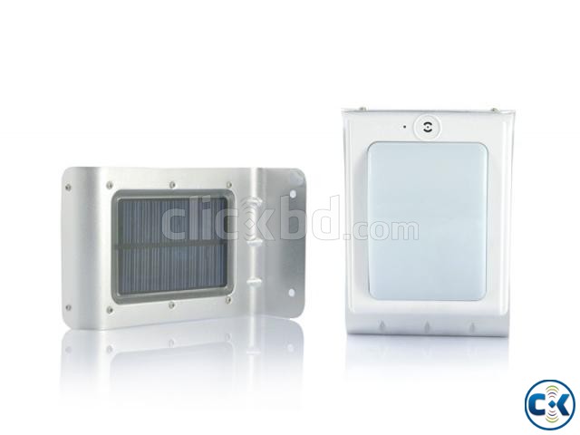 Sound Sensor Solar Wall Lamp. large image 0