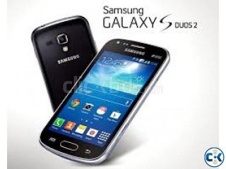 Samsung Galaxy S Duos 2 with 1.5 year warranty