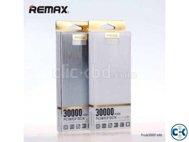 REMAX PRODA FAST CHARGING DUAL-USB POWER BANK 30000MAH large image 0