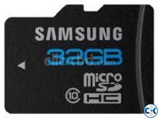 32gb class 10 original samsung memory intact box