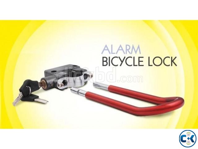 ALARM BICYCLE LOCK large image 0