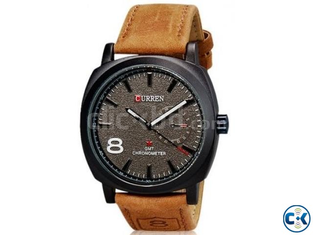 Curren 8139 Chronometer Quartz Fashion Watch large image 0