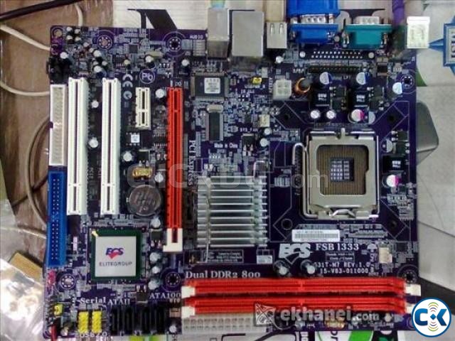 ECS G31T-M7 Motherboard 1333 Bus Like New large image 0