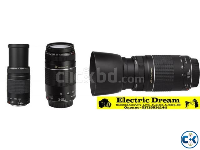 Canon EF 75-300mm f 4-5.6 III Lens large image 0