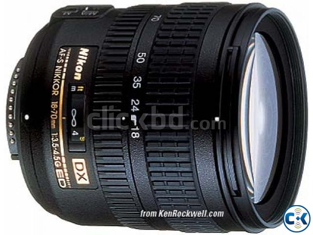 nikkor 18-70mm f 3.5-4.5g ED IF AF-S large image 0