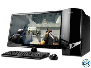 Desktop PC with Dual Core 320GB HDD 2GB RAM 17 LCD