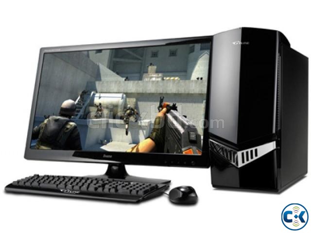 Desktop PC with Dual Core 320GB HDD 2GB RAM 17 LCD large image 0