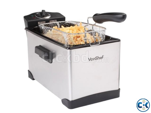 VonShef 3.5L Capacity Deep Fryer large image 0