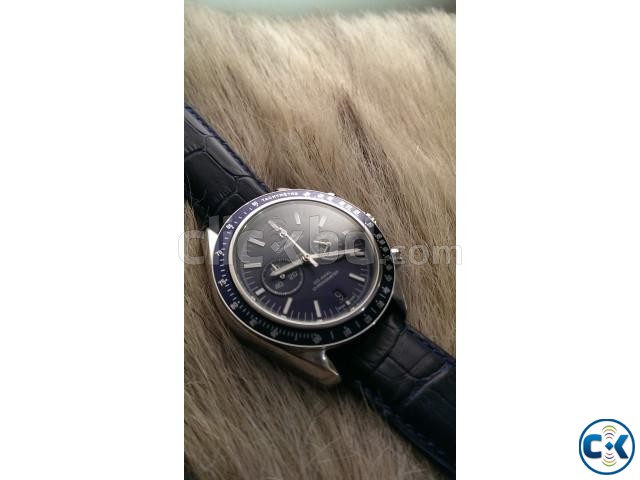 omega speedmaster. dark of the moon large image 0