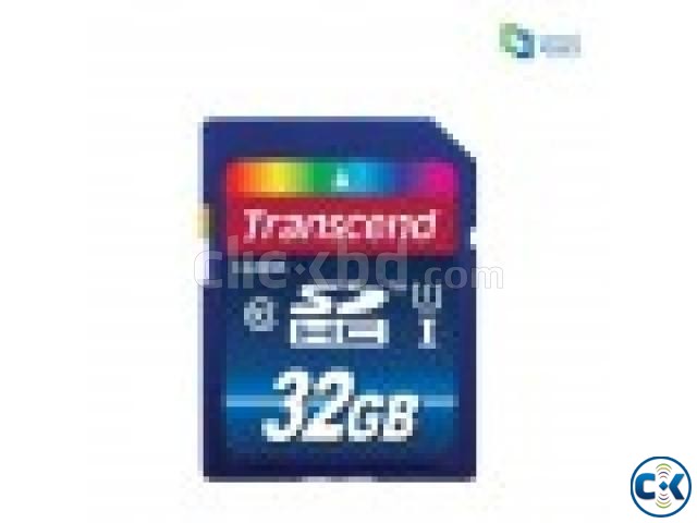 Transcend 32GB Memory Card SDHC Class10 large image 0