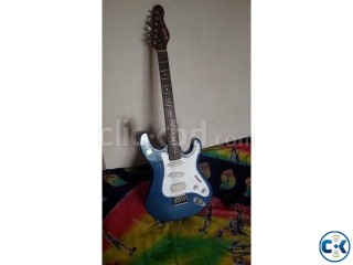 Givson blue diamond electric guitar